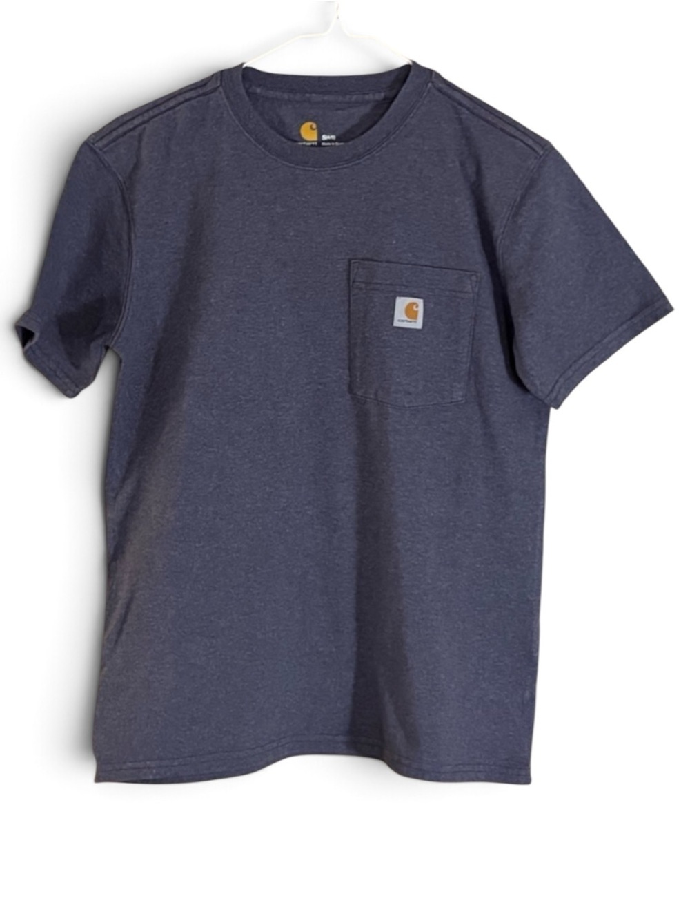 Carhartt Dark Purple Regular Fit Crewneck Short Sleeve Pocket Tee